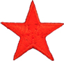 1' ORANGE STAR